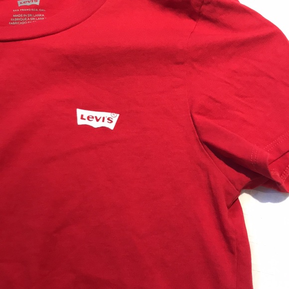 Levi’s Red T-Shirt XSmall - Picture 4 of 5